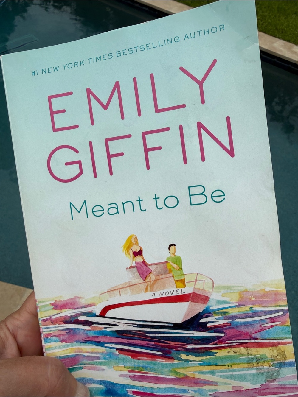 Book Club Fiction Paperback “ Meant To Be” by Emily Giffin Romance 2022